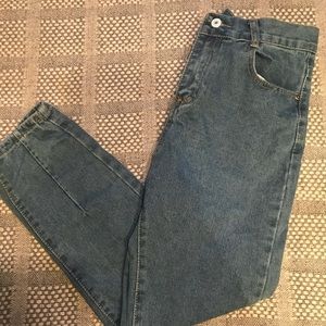 High waisted mom jeans